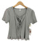 RONRON 26ss MINI DOT RIBBON COTTON CARDIGAN レディース FREE