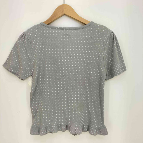 RONRON 26ss MINI DOT RIBBON COTTON CARDIGAN レディース FREE