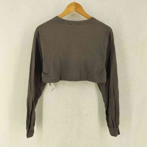 ハフ HUF フロントプリントクルーネックL/S Tシャツ レディース JPN:S