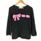コムデギャルソンガール COMME DES GARCONS GIRL リボンデザイン クルーネックセーター レディース JPN:XS