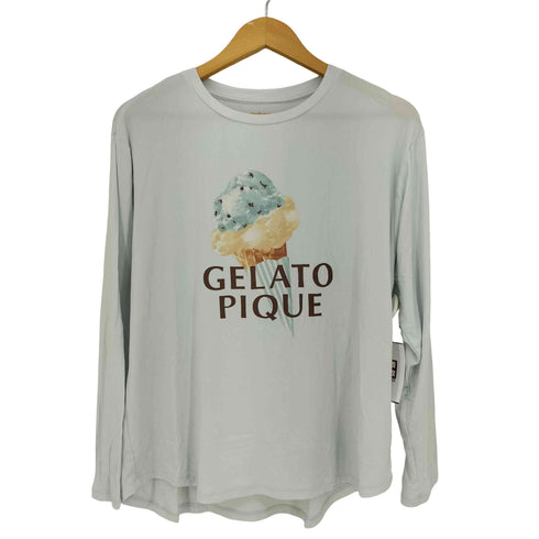 ジェラートピケ gelato pique 26ss アイスワンポイントロンT レディース ONE SIZE