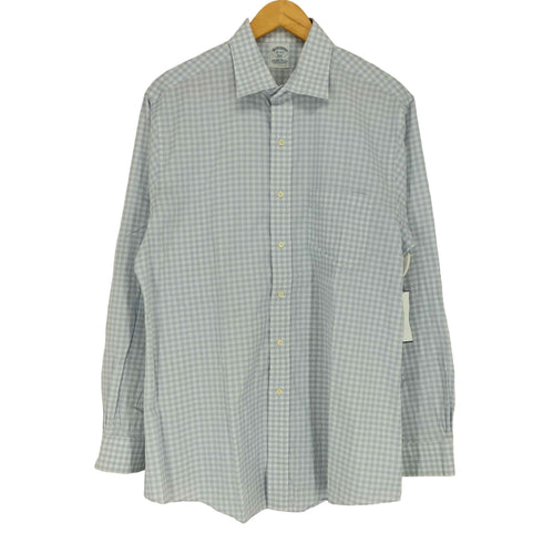 ブルックスブラザーズ 346 BROOKS BROTHERS SLIM FIT L/S レギュラーカラーシャツ メンズ 16