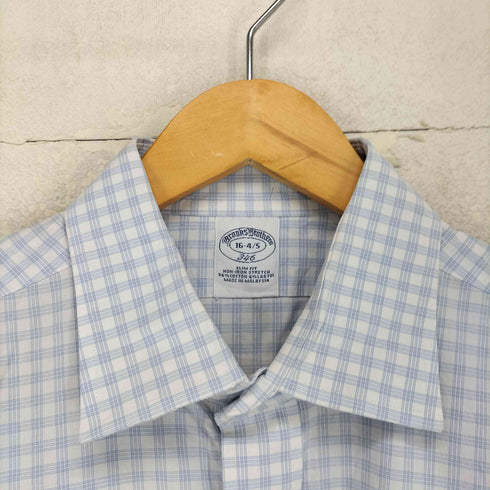 ブルックスブラザーズ 346 BROOKS BROTHERS SLIM FIT L/S レギュラーカラーシャツ メンズ 16
