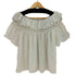 flower breezy dot blouse ブリージードットブラウス レディース FREE