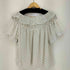 flower breezy dot blouse ブリージードットブラウス レディース FREE