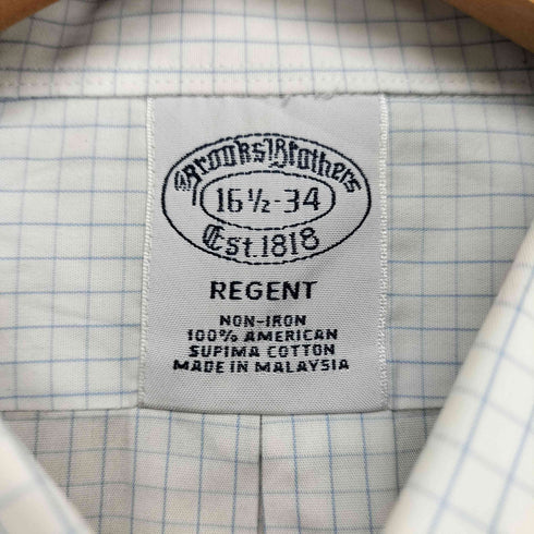 ブルックスブラザーズ BROOKS BROTHERS REGENT レギュラーカラーシャツ メンズ 16 1/2