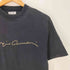 ジョルジオアルマーニ Giorgio Armani 80-90S LE COLLEZIONI イタリア製 フロントロゴ Tシャツ メンズ import:M