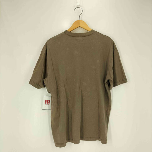 ジョルジオアルマーニ Giorgio Armani 80-90S LE COLLEZIONI イタリア製 フロントロゴ刺繍 Tシャツ メンズ import:M