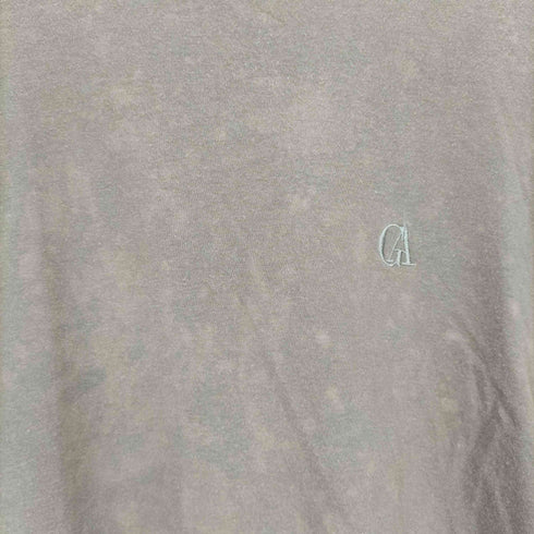 ジョルジオアルマーニ Giorgio Armani 80-90S LE COLLEZIONI イタリア製 フロントロゴ刺繍 Tシャツ メンズ import:M