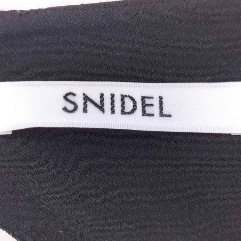スナイデル snidel 23SS ドレープタイトレーヨンプリントワンピース レディース JPN:1