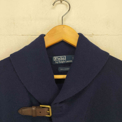 ポロバイラルフローレン Polo by RALPH LAUREN CASHMERE カシミヤ100% ベルト付き ショールカラーセーター メンズ import:S