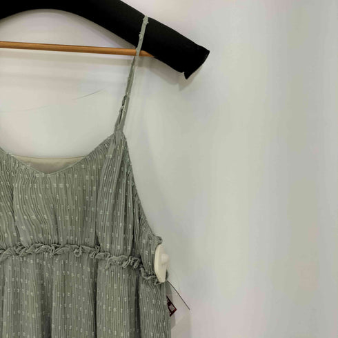 flower wavy pleats onepiece ウェービープリーツワンピース レディース FREE