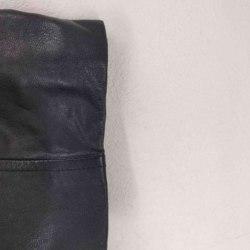 ELLECLIP lamb leather レザーステンカラーコート レディース JPN:15号