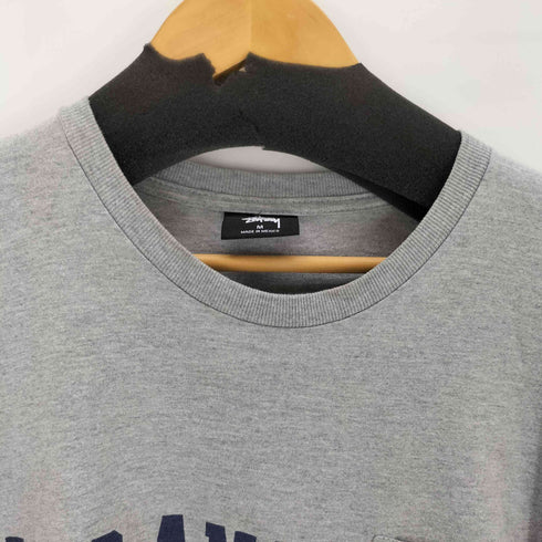 ステューシー Stussy 星条旗 ビッグロゴ カレッジ Tシャツ メンズ import:M