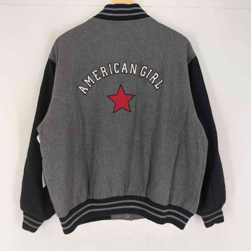 American Girl ロゴ刺繍スタジャン レディース JPN:XL