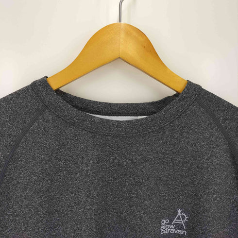 ゴースローキャラバン go slow caravan 宇宙柄 切替 クルーネック S/S Tシャツ メンズ 5
