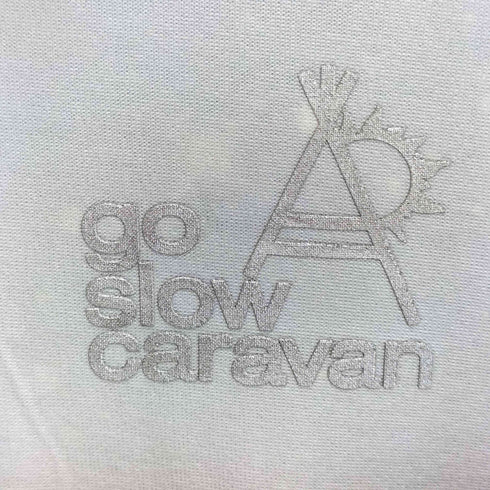 ゴースローキャラバン go slow caravan 宇宙柄 切替 クルーネック S/S Tシャツ メンズ 5