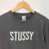 ステューシー Stussy 00s USA製 銀タグ ロゴ刺繍プリント N4 半袖Tシャツ メンズ JPN:M