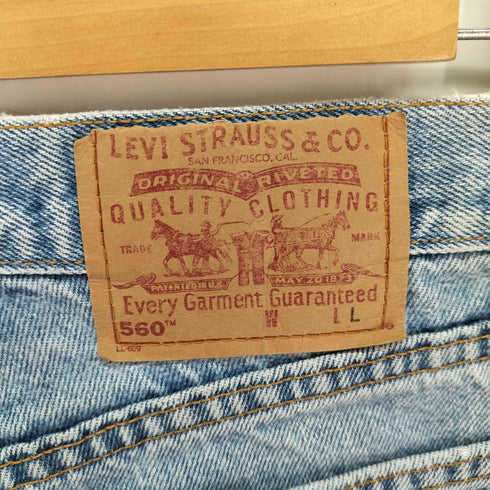 リーバイス Levis 90s 99年製 USA製 560 loose fit ルーズフィット ワイドデニム パンツ メンズ JR.L