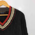 ポロバイラルフローレン Polo by RALPH LAUREN 90-00s Vネック ケーブル ウール チルデンニット メンズ import:M