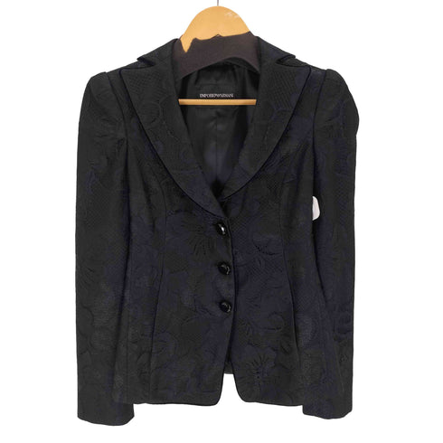エンポリオアルマーニ EMPORIO ARMANI 3B 総レースジャケット レディース 36