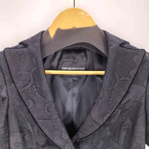 エンポリオアルマーニ EMPORIO ARMANI 3B 総レースジャケット レディース 36
