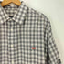 ディーゼル DIESEL S-DOUBLER ワイドシルエット レイヤードスリーブ チェック シャツ メンズ import:L