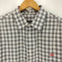 ディーゼル DIESEL S-DOUBLER ワイドシルエット レイヤードスリーブ チェック シャツ メンズ import:L