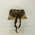 ザラ ZARA ANIMAL PRINT SCARF VISOR レオパード バイザー レディース S-M