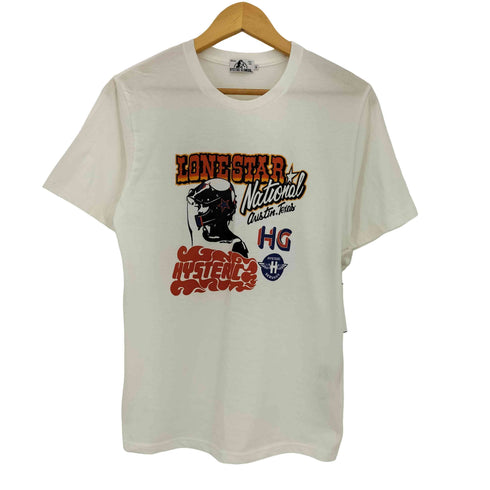 ヒステリックグラマー HYSTERIC GLAMOUR LONE STAR プリント 半袖Tシャツ メンズ JPN:S