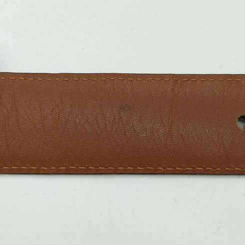 GENUINE CROCODILE イタリア製 レザー ベルト メンズ 75
