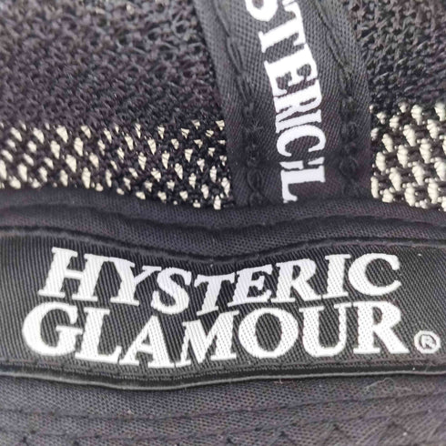 ヒステリックグラマー HYSTERIC GLAMOUR CRASHプリント メッシュキャップ メンズ FREE
