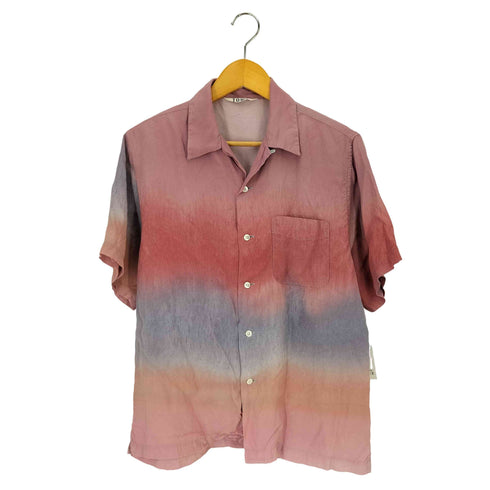 ビューティーアンドユースユナイテッドアローズ BEAUTY & YOUTH UNITED ARROWS TOWN by Shuttle notes 22SS 別注 レーヨンプリントオープンカラーシャツ メンズ JPN:M