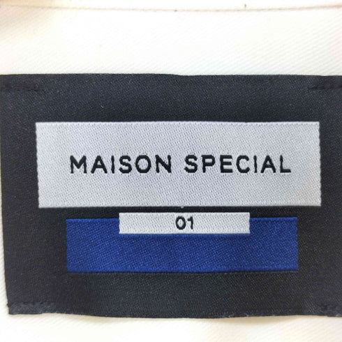メゾンスペシャル MAISON SPECIAL 23SS マルチポケットプライムオーバーシャツブルゾン メンズ 01