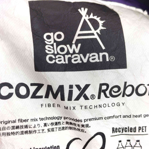 ゴースローキャラバン go slow caravan 中綿 キルティング スタンドカラー ダンボール ニットプルオーバー メンズ 4