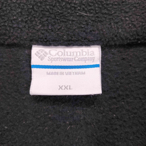 コロンビア Columbia ハーフジップフリースジャケット BIG SIZE メンズ JPN:XXL