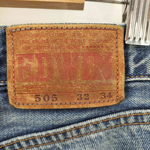 エドウィン EDWIN 505 ストレート デニム パンツ メンズ 32×34