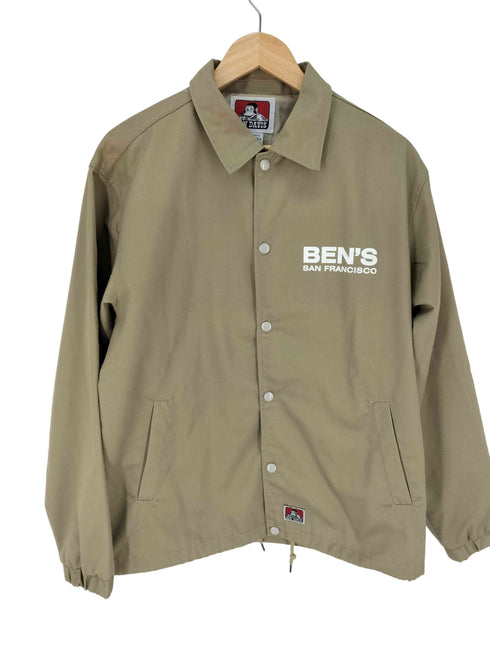 ベンデイビス BEN DAVIS WORK COACHES JACKET DUNGAREE BEN'S プリント コーチジャケット メンズ import:L