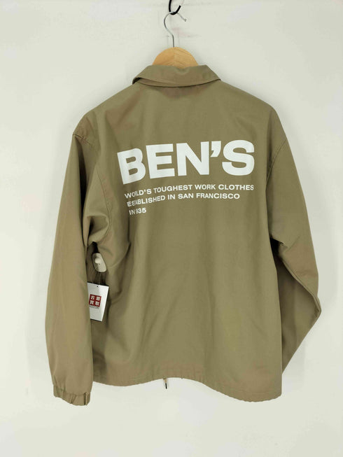ベンデイビス BEN DAVIS WORK COACHES JACKET DUNGAREE BEN'S プリント コーチジャケット メンズ import:L
