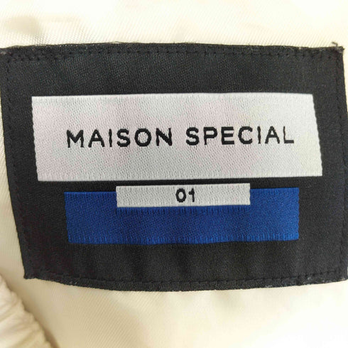 メゾンスペシャル MAISON SPECIAL 23SS ロングベルトワンタックパラシュートパンツ メンズ 01