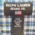ポロジーンズカンパニーラルフローレン POLO JEANS COMPANY RALPH LAUREN タータンチェック フロントポケット ボタンダウンシャツ メンズ import:XXL