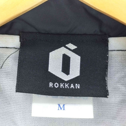 ロッカンオーシー ROKKAN OC グラフィックプリント コーチジャケット メンズ JPN:M