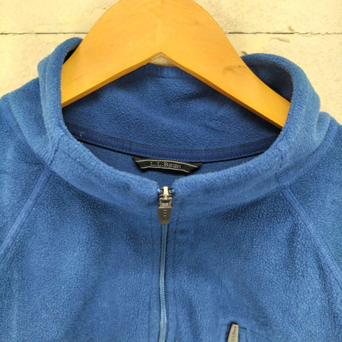 エルエルビーン L.L.Bean 企業ロゴ刺繍 ハーフジップ フリースジャケット メンズ JPN:XL