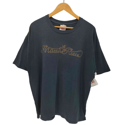 マスターピース MASTERPIECE 90-00s 筆記体ロゴ ラメ プリント Tシャツ メンズ JPN:XL
