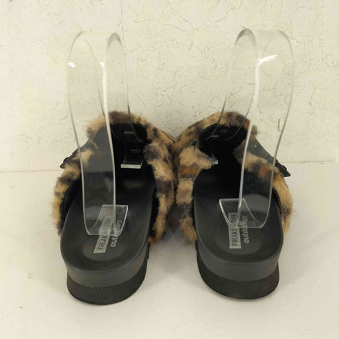 フリークスストア FREAKS STORE アウトドアーズ バックルストラップ ファーサンダル レオパード レディース 25