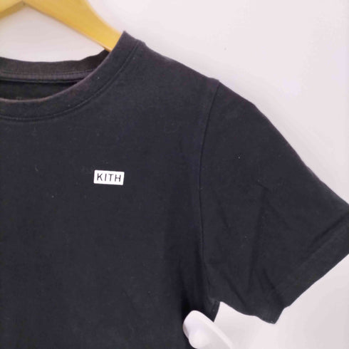 キス KITH ボックスロゴ クルーネックTシャツ チビT レディース