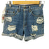 リーバイス Levis 90s 560 ボタン裏J09 ダメージ デニム ショーツ レディース W27