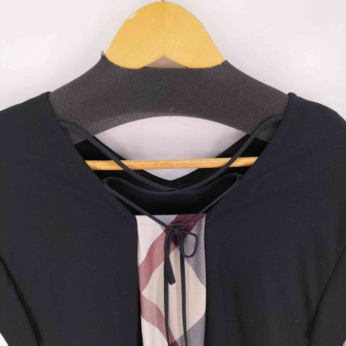 ブルーレーベルクレストブリッジ BLUE LABEL CRESTBRIDGE コンパクトクリアーポンチ Aライン ワンピース チェック柄 レディース 36