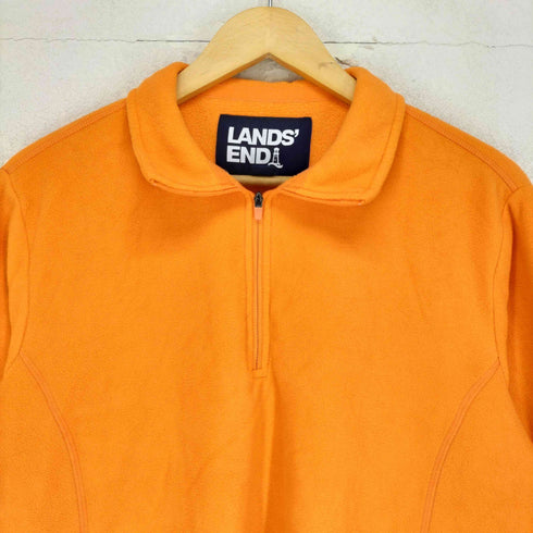 ランズエンド LANDS END ハーフジップ フリースジャケット メンズ XL 18