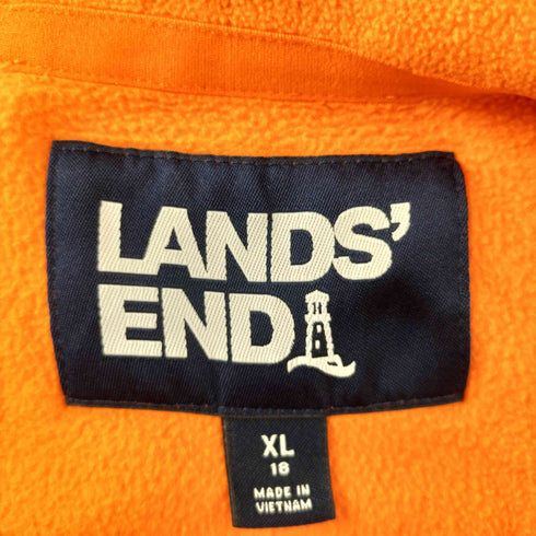 ランズエンド LANDS END ハーフジップ フリースジャケット メンズ XL 18